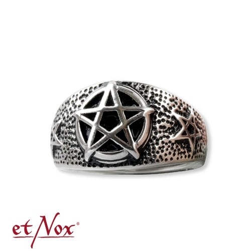 Ring 'Pentagramm' silber - vergleichen und g&uuml;nstig kaufen